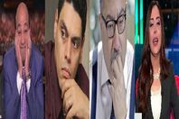 لبنى عسل وإبراهيم عيسى ومعتز عبدالفتاح وعمرو أديب