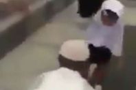 هطول الأمطار في الحرم النبوي