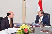 السيسي ومهاب مميش