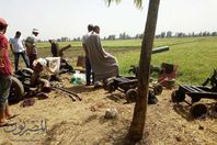 لصوص ماكينات الرى تثير غضب فلاحى بسيون