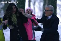 انهيار رانيا فريد شوقي في «رامز تحت الصفر»