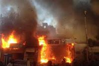 حريق بالعدوة 
