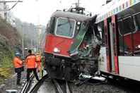 حادث تصادم قطارين (أرشيفية)