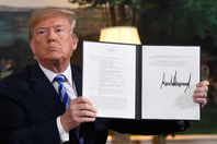 «ترامب» يوقع قرار الانسحاب من الاتفاق النووي مع إيران