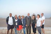 وزيرة السياحة مع وفد السياحة الأفريقي