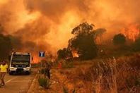 حرائق بسبب ارتفاع درجات الحرارة