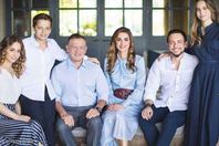 الملك عبد الله واسرته