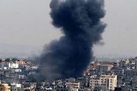 قصف غزة