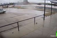 لحظة انهيار نهر المسيسيبي