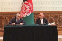 الرئيس الأفغاني ورئيس الوزراء السابق