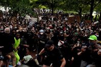 مظاهرات في الولايات المتحدة احتجاجا علي مقتل جورج فلويد