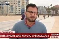 مراسل شبكة "إم إس إن بي سي"