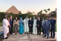 جولة للسفراء الأفارقة بالمتحف القومي للحضارة
