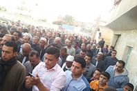 الصور..  تشيع جثمان ابن كوم حمادة شهيد سيناء