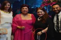 سر"سبحة" دلال عبد العزيز بحفل زفاف مي كساب