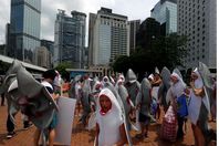 مظاهرات فى هونج كونج "رويترز"