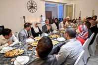 افطار ملك بلجيكا مع اسرة مغربية