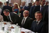 الرئيس الفرنسى فى افطار مسئولى الديانة الاسلامية بفرنسا