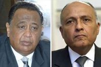 سامح شكري وإبراهيم غندور