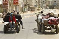 التهجير يفسد فرحة العيد بالشيخ زويد ورفح