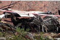 صورة  تحطم الطائرة