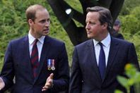 كاميرون والامير ويليام