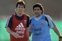 ميسي ومارادونا