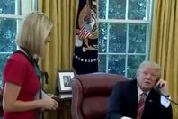 ترامب يتغزل بالصحفية