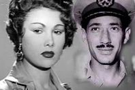 المشير عبد الحكيم عامر وزوجته الفنانة برلنتي عيد الحميد