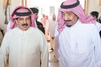 ملك البحرين يزور الرياض