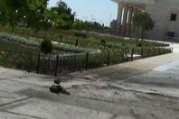 صورة التفجير امام ضريح الخمينى