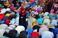 الاختلاط في صلاة العيد