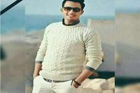 الشاب أحمد حمدي حسن، لاعب كرة القدم بنادي الإسكندرية للبترول