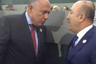 وزير خارجية مصر ونظيره التركى