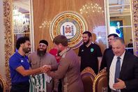 محمد صلاح ورئيس الشيشان