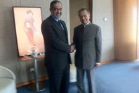 مهاتير محمد مع أبو العلا ماضي