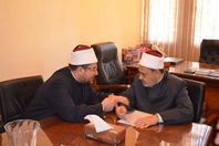 الدكتور أحمد الطيب شيخ الأزهر والدكتور مختار جمعة وزير الأوقاف