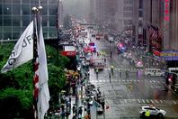 اصطدام مروحية بأحد مباني مانهاتن