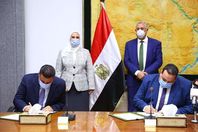 وزيرة التضامن و وزير الزراعة