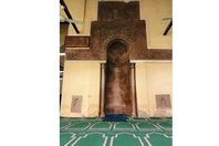 منبر المسجد العمري  بمنطقة آثار الرحمانية بمحافظة البحيرة،