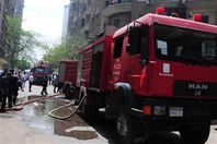 3 سيارات إطفاء أخمدت حريق السيدة زينب