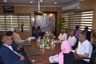 إجتماع محافظ أسوان مع رؤساء المراكز الجدد