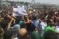 جثة قتيل اشتباكات جزيرة الوراق