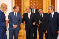 زيارة وفد البرلمان الايطالي للقاهرة