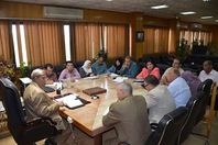 جانب من اجتماع اليوم