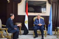 صورة محافظ البحر الأحمر مع سفير ارمينيا