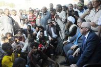 جانب من لقاءات أهالي الجعافرة بالمسئولين