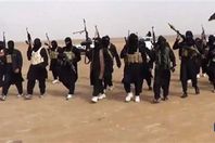 مسيرة لداعش برفح