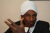 الصادق المهدي زعيم حزب الأمة القومي السوداني