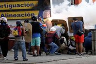 احتجاجات فى فنزويلا